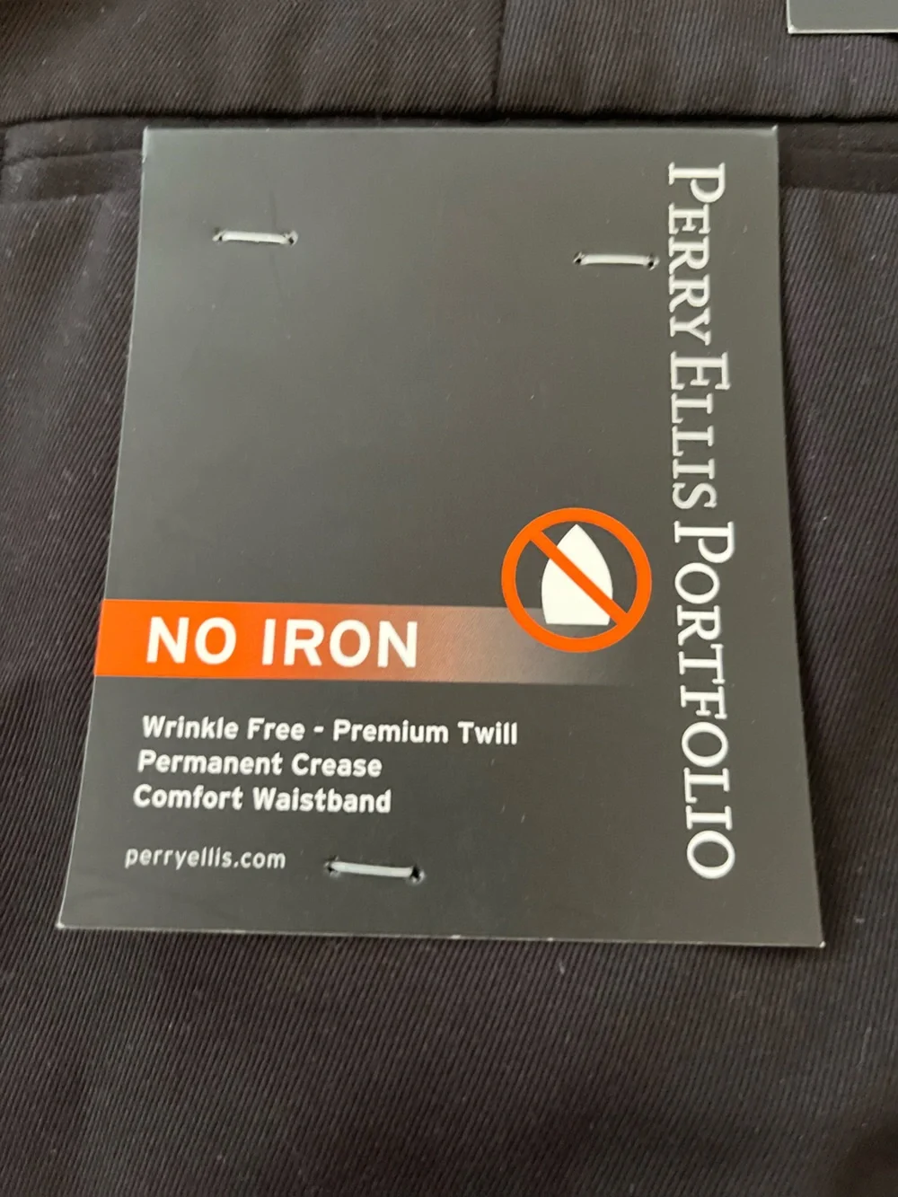 519. NWT MENS PERRY ELLIS PORTFOLIO 42WX30L PANTS
